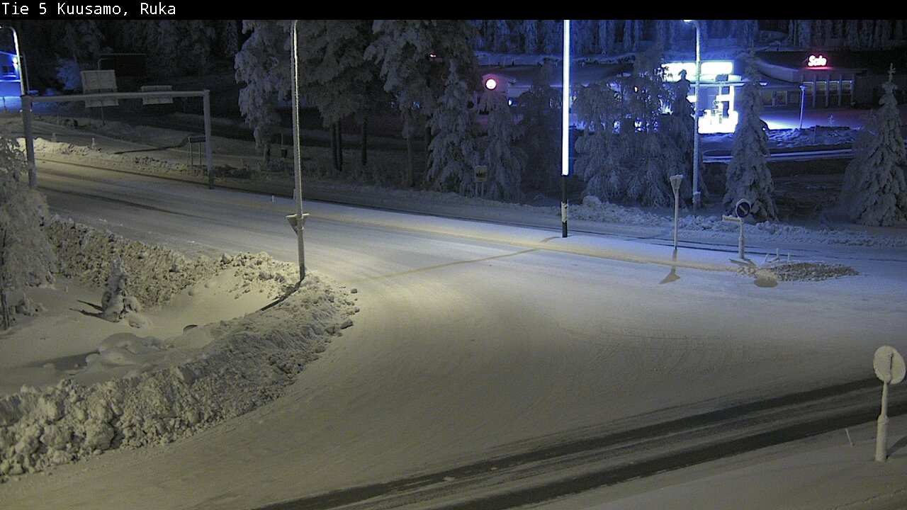 Kelikamerat Kuva Tie 5 Kuusamo, Ruka, Kuusamo, Pohjois-Pohjanmaa