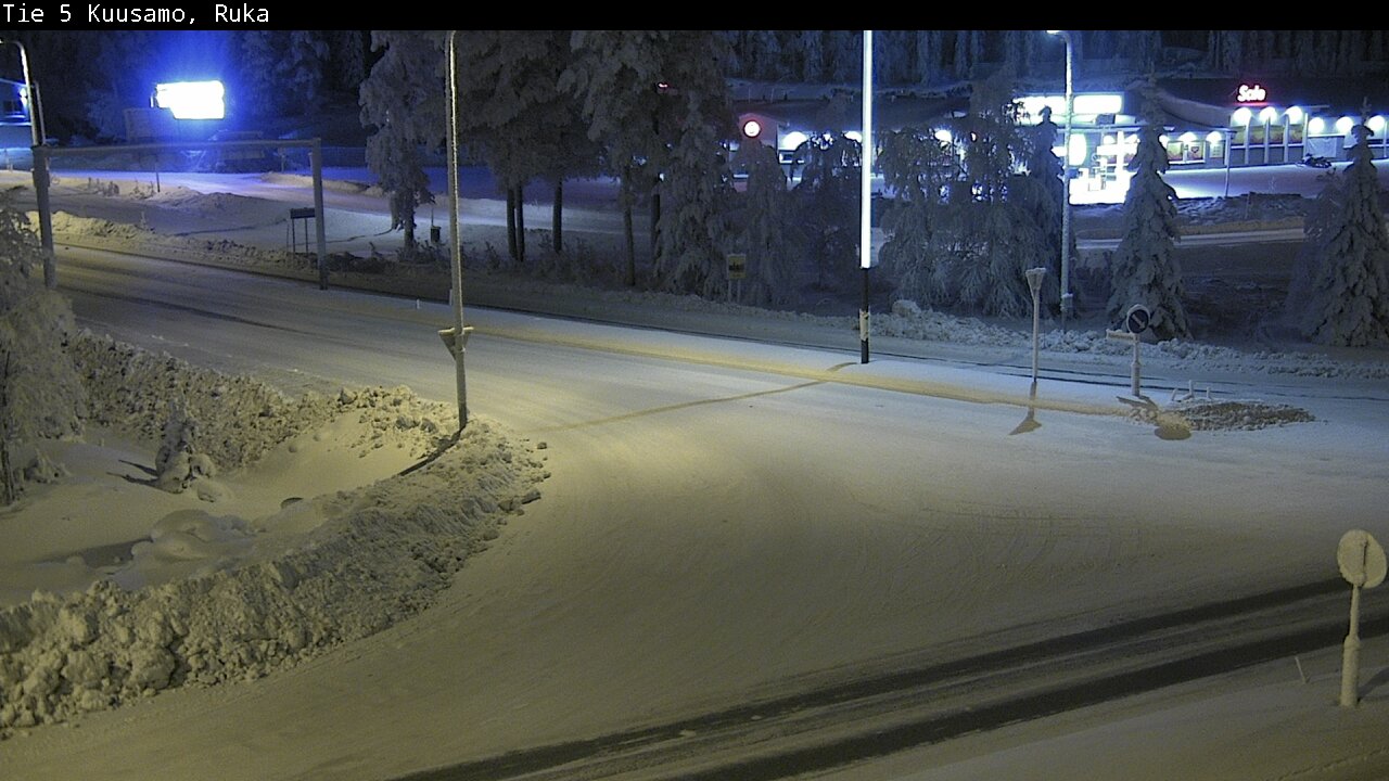 Kelikamerat Kuva Tie 5 Kuusamo, Ruka, Kuusamo, Pohjois-Pohjanmaa