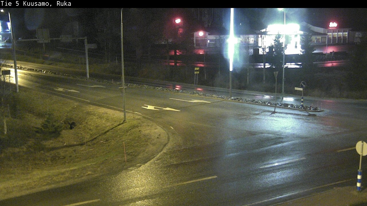 Weather Camera Image Road 5 Kuusamo, Ruka, Kuusamo, Pohjois-Pohjanmaa