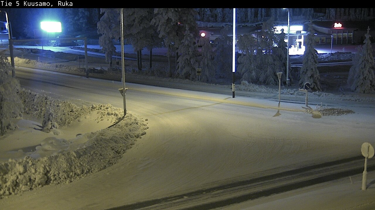 Kelikamerat Kuva Tie 5 Kuusamo, Ruka, Kuusamo, Pohjois-Pohjanmaa