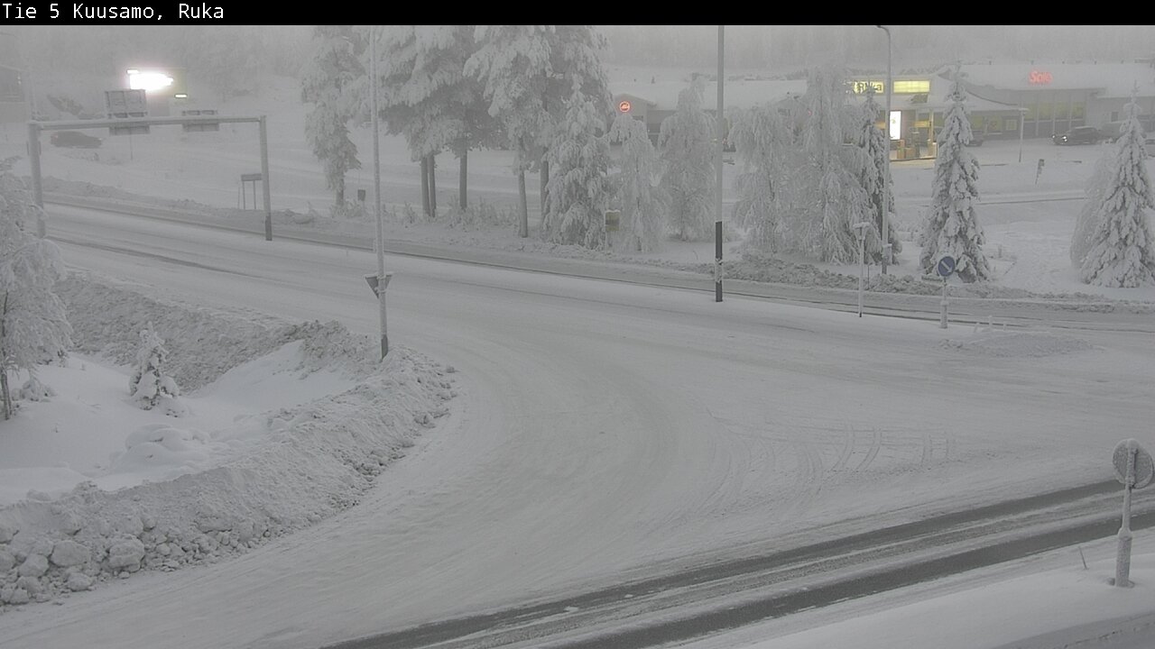 Kelikamerat Kuva Tie 5 Kuusamo, Ruka, Kuusamo, Pohjois-Pohjanmaa