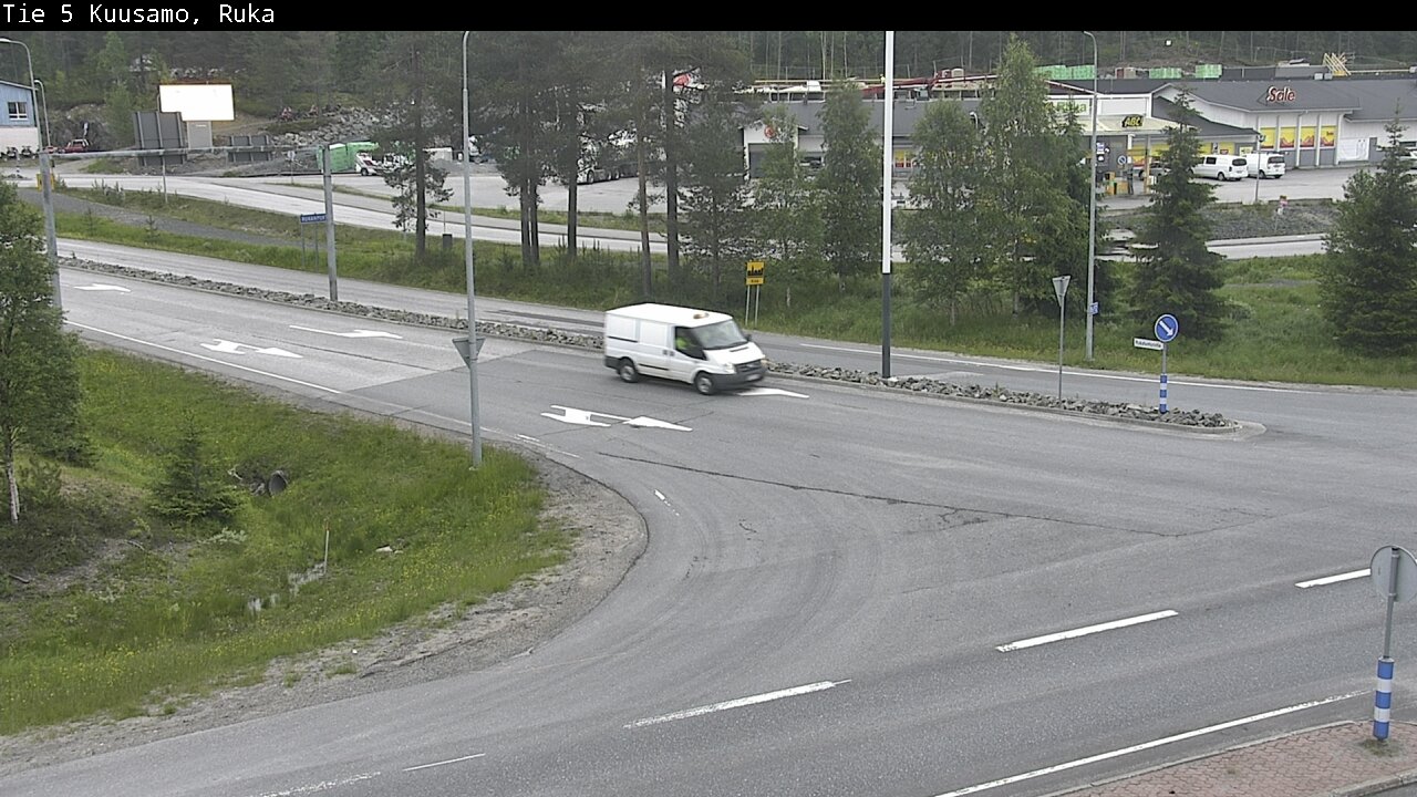 Weather Camera Image Road 5 Kuusamo, Ruka, Kuusamo, Pohjois-Pohjanmaa