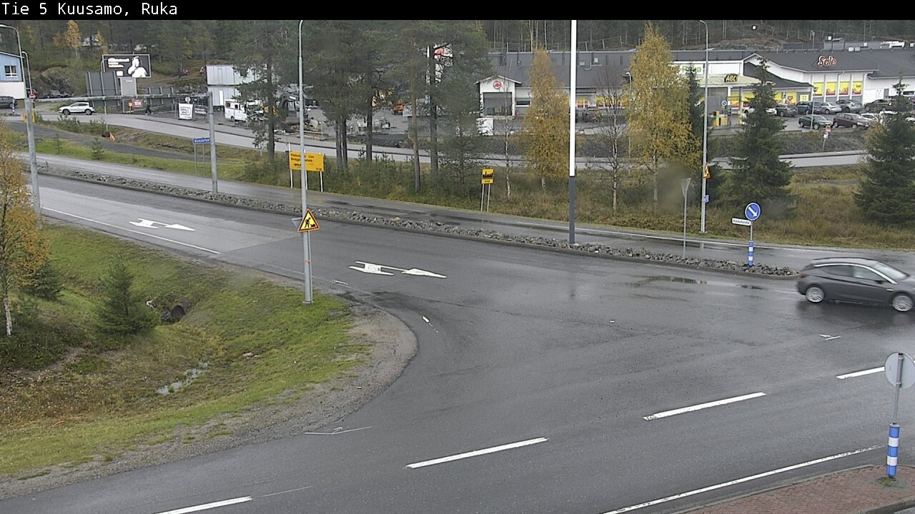 Weather Camera Image Road 5 Kuusamo, Ruka, Kuusamo, Pohjois-Pohjanmaa