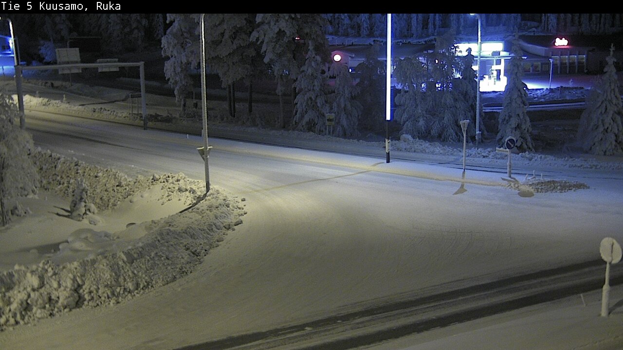 Kelikamerat Kuva Tie 5 Kuusamo, Ruka, Kuusamo, Pohjois-Pohjanmaa