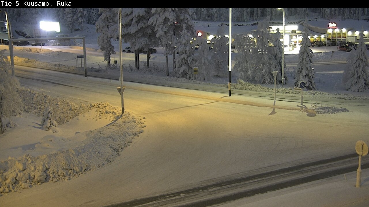 Kelikamerat Kuva Tie 5 Kuusamo, Ruka, Kuusamo, Pohjois-Pohjanmaa