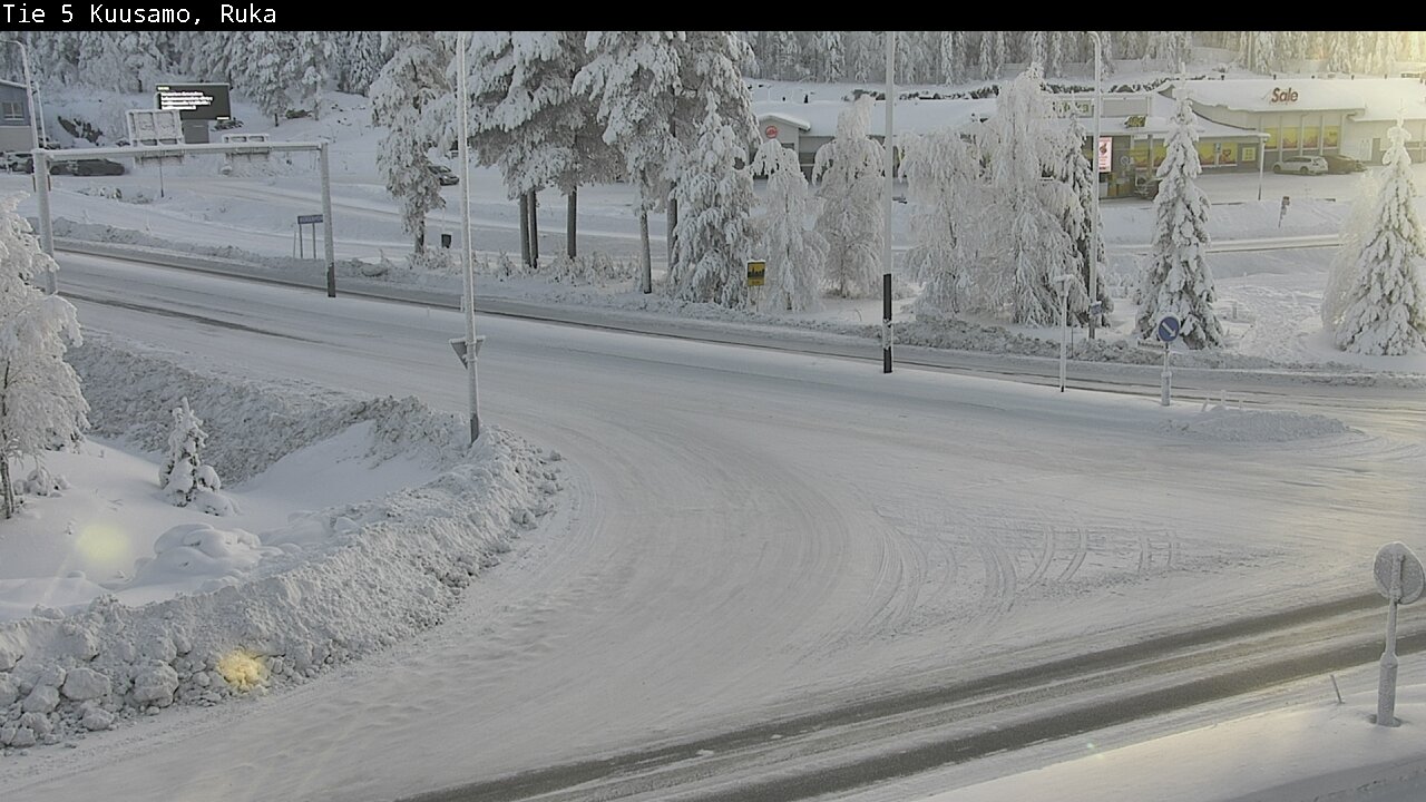 Kelikamerat Kuva Tie 5 Kuusamo, Ruka, Kuusamo, Pohjois-Pohjanmaa