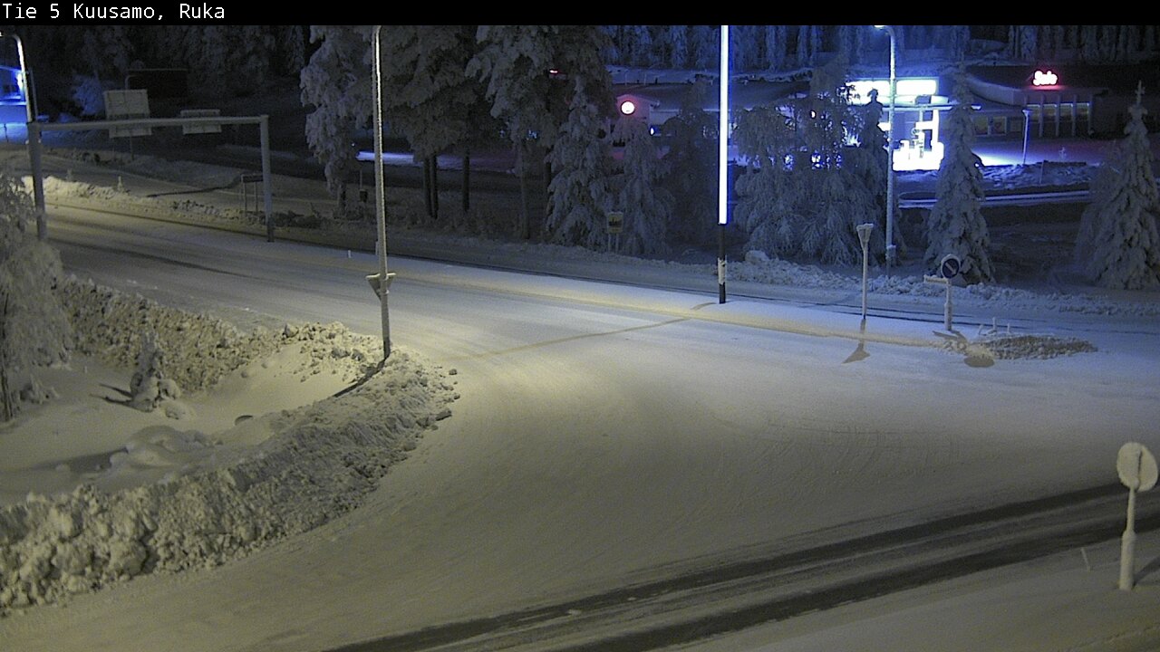 Kelikamerat Kuva Tie 5 Kuusamo, Ruka, Kuusamo, Pohjois-Pohjanmaa