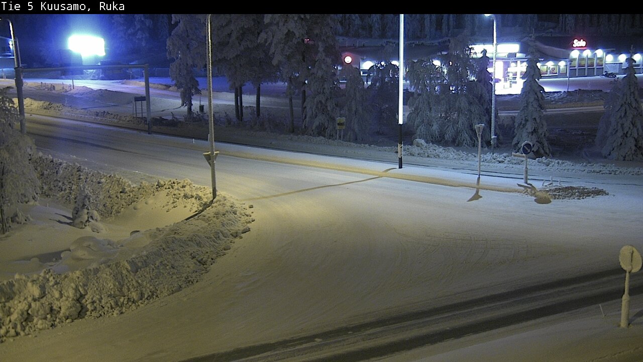 Kelikamerat Kuva Tie 5 Kuusamo, Ruka, Kuusamo, Pohjois-Pohjanmaa