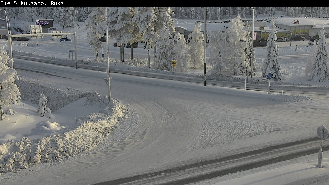 Kelikamerat Kuva Tie 5 Kuusamo, Ruka, Kuusamo, Pohjois-Pohjanmaa