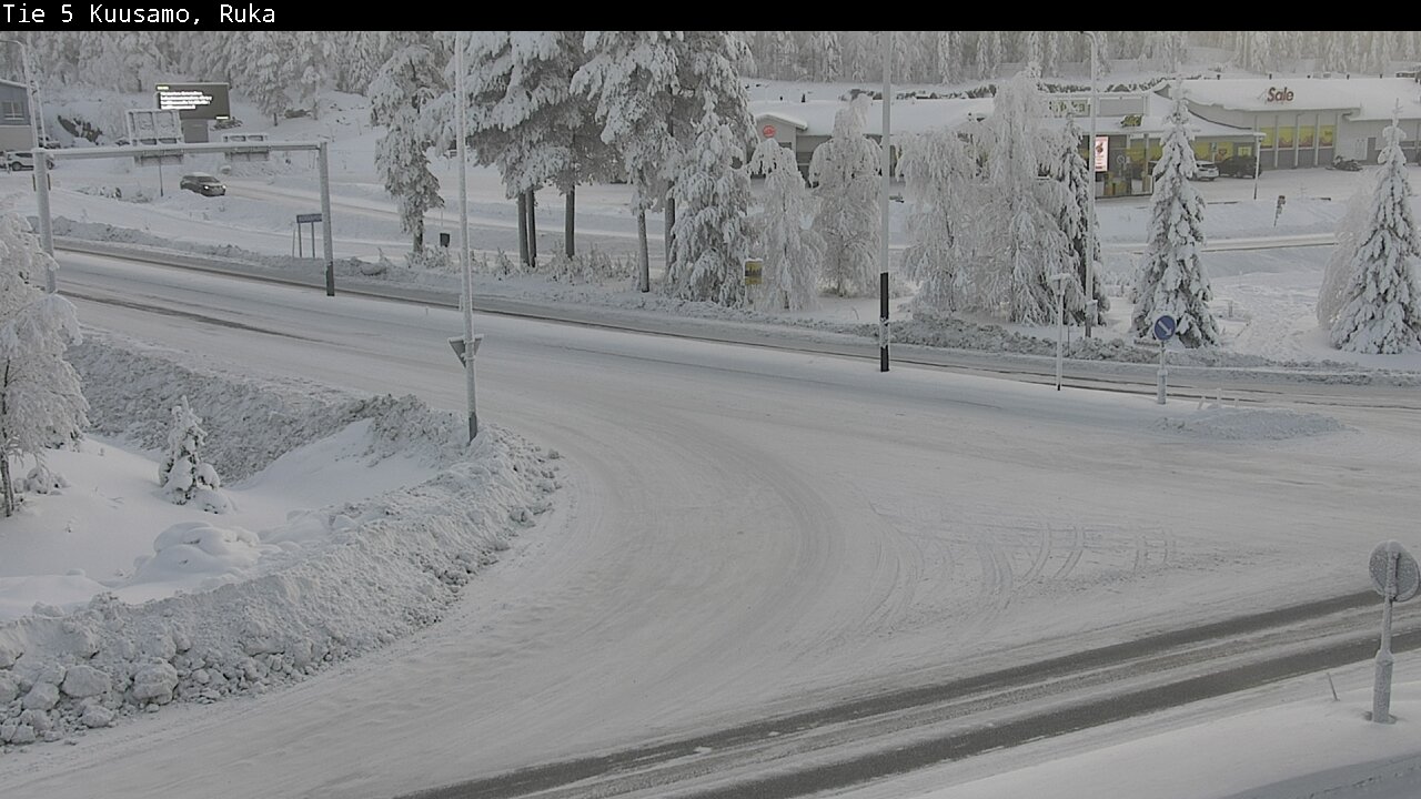 Kelikamerat Kuva Tie 5 Kuusamo, Ruka, Kuusamo, Pohjois-Pohjanmaa