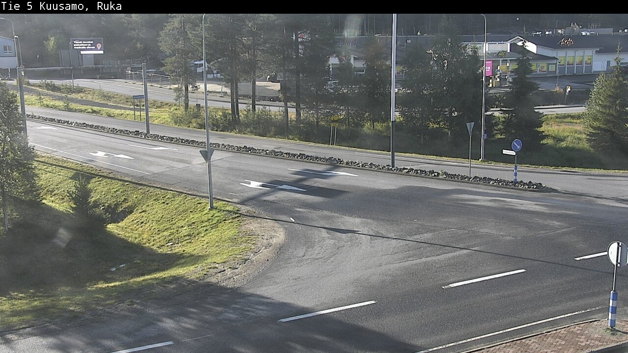 Weather Camera Image Road 5 Kuusamo, Ruka, Kuusamo, Pohjois-Pohjanmaa