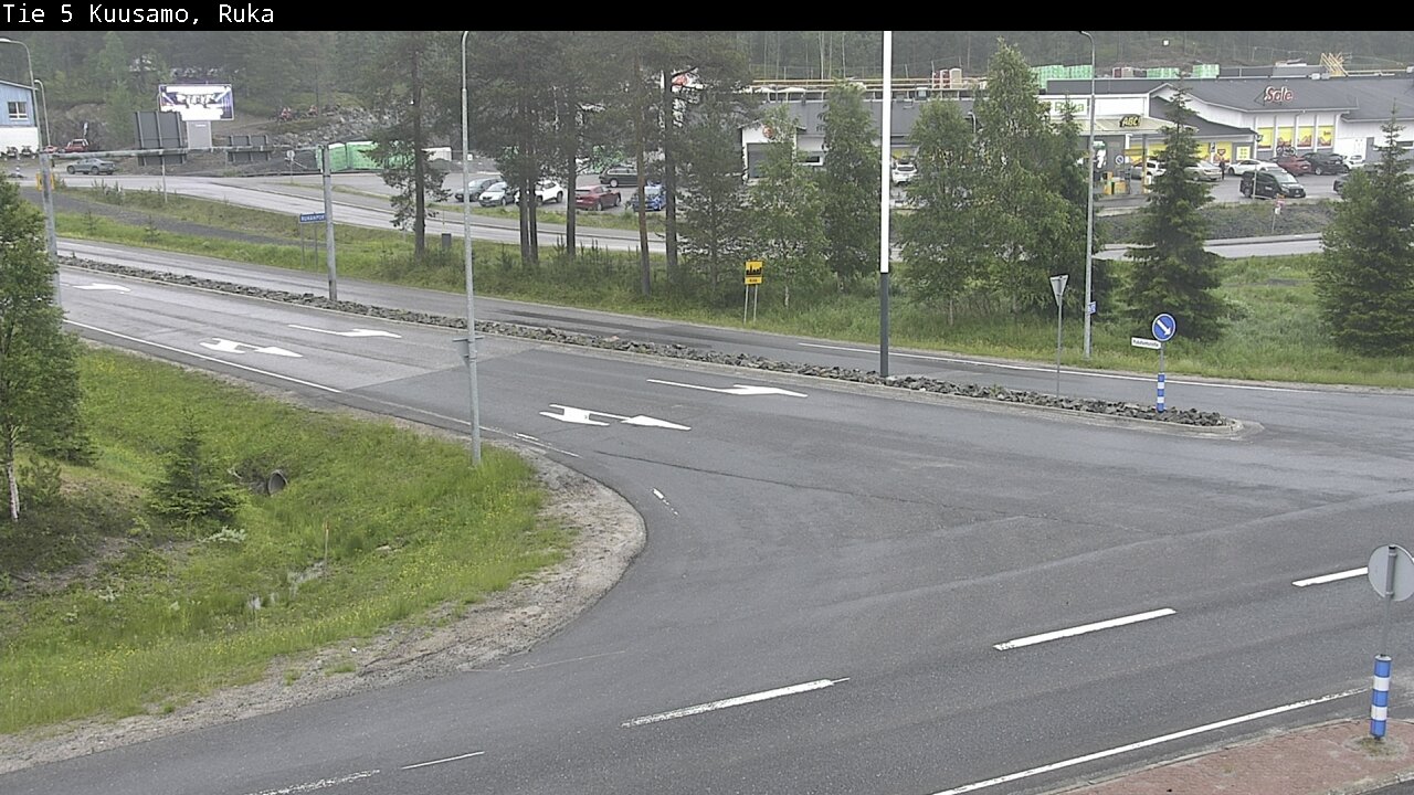 Weather Camera Image Road 5 Kuusamo, Ruka, Kuusamo, Pohjois-Pohjanmaa