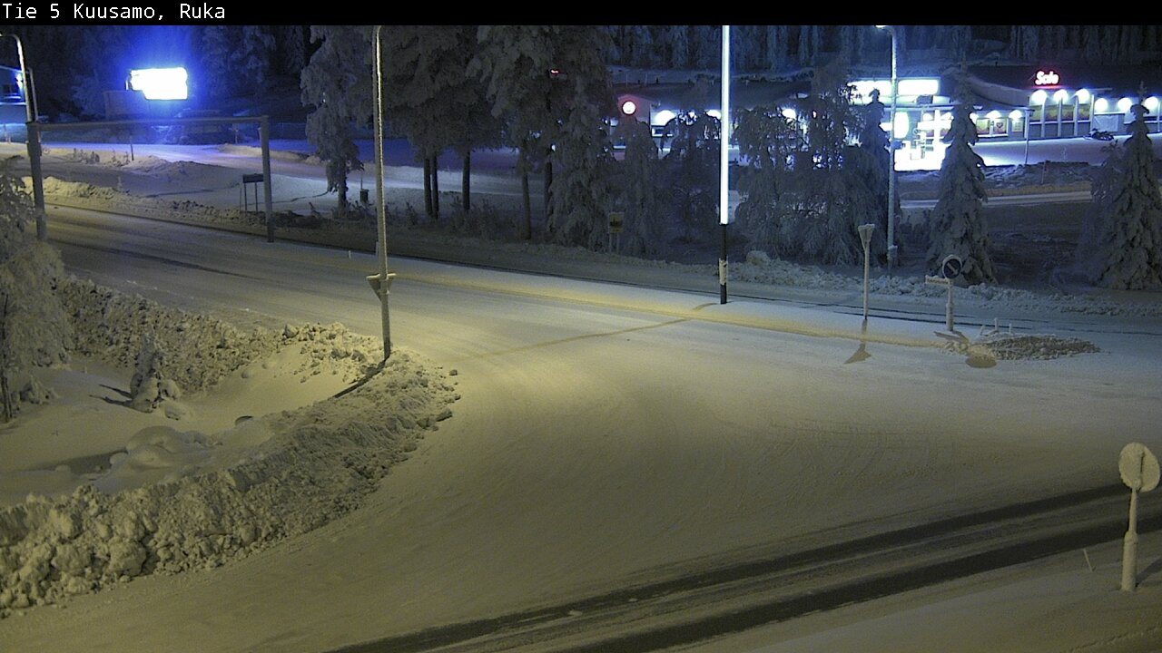 Kelikamerat Kuva Tie 5 Kuusamo, Ruka, Kuusamo, Pohjois-Pohjanmaa