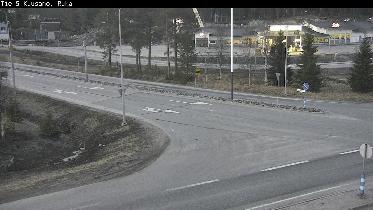 Weather Camera Image Road 5 Kuusamo, Ruka, Kuusamo, Pohjois-Pohjanmaa