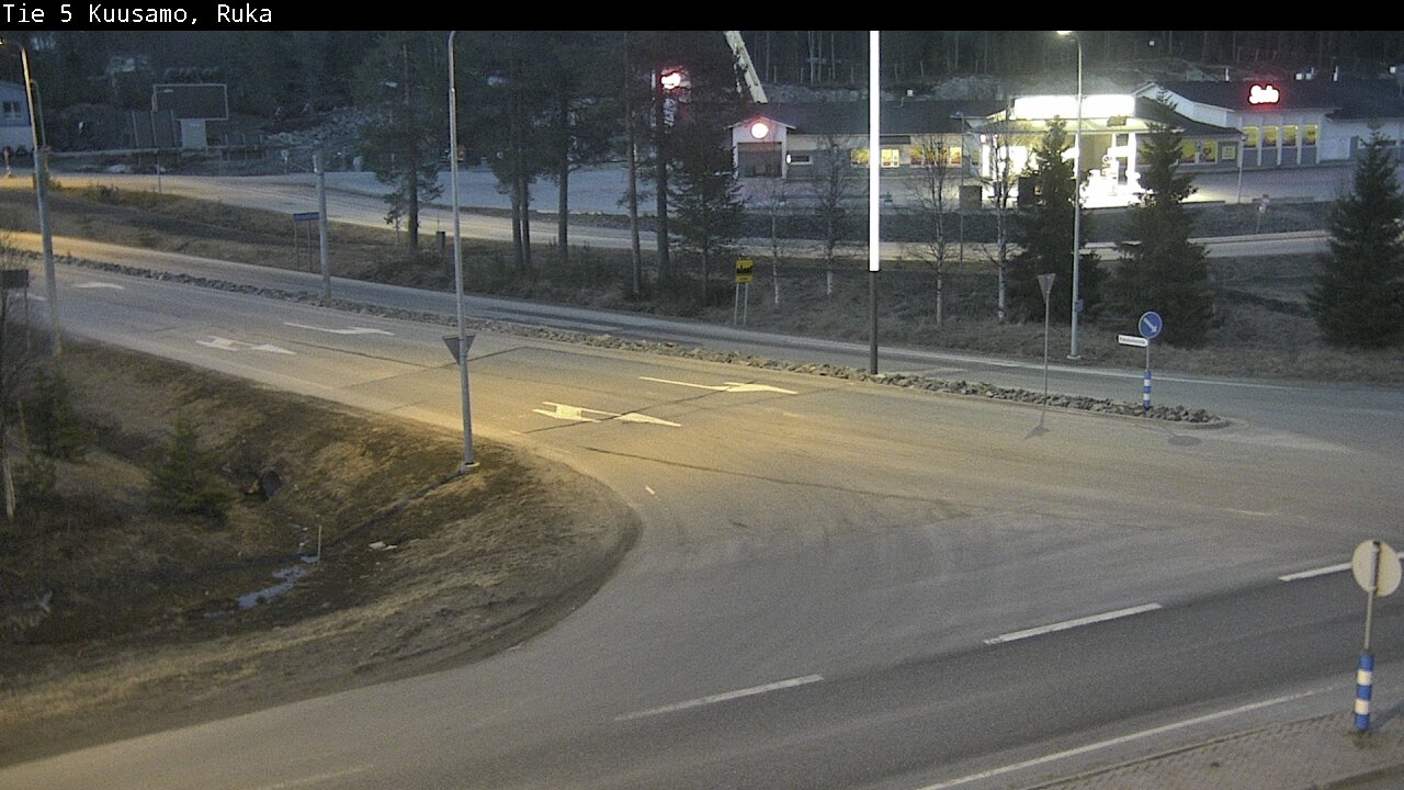 Weather Camera Image Road 5 Kuusamo, Ruka, Kuusamo, Pohjois-Pohjanmaa