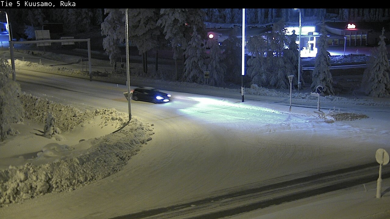 Kelikamerat Kuva Tie 5 Kuusamo, Ruka, Kuusamo, Pohjois-Pohjanmaa