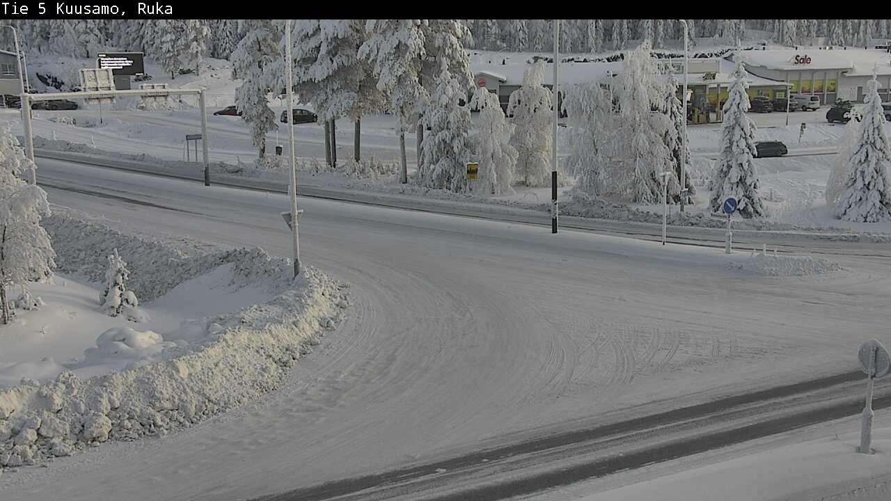 Kelikamerat Kuva Tie 5 Kuusamo, Ruka, Kuusamo, Pohjois-Pohjanmaa