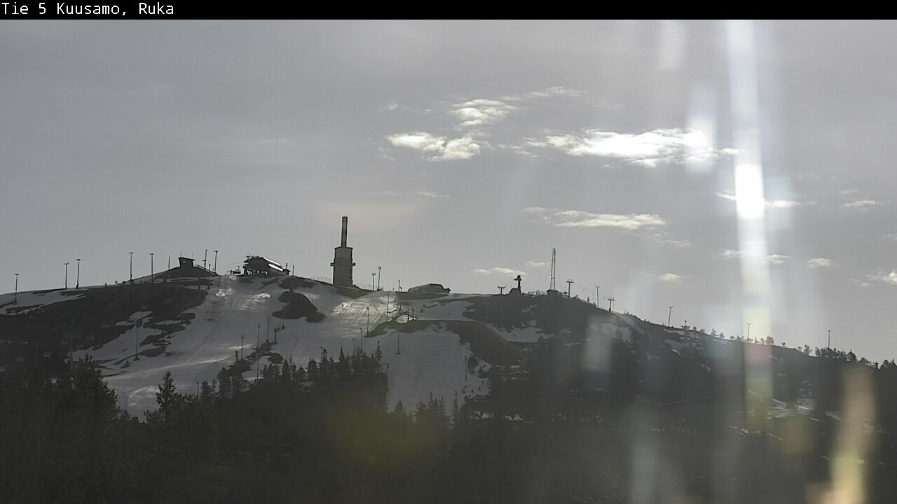 Weather Camera Image Road 5 Kuusamo, Ruka, Kuusamo, Pohjois-Pohjanmaa