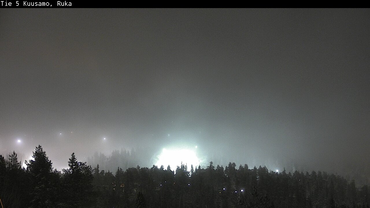 Weather Camera Image Road 5 Kuusamo, Ruka, Kuusamo, Pohjois-Pohjanmaa