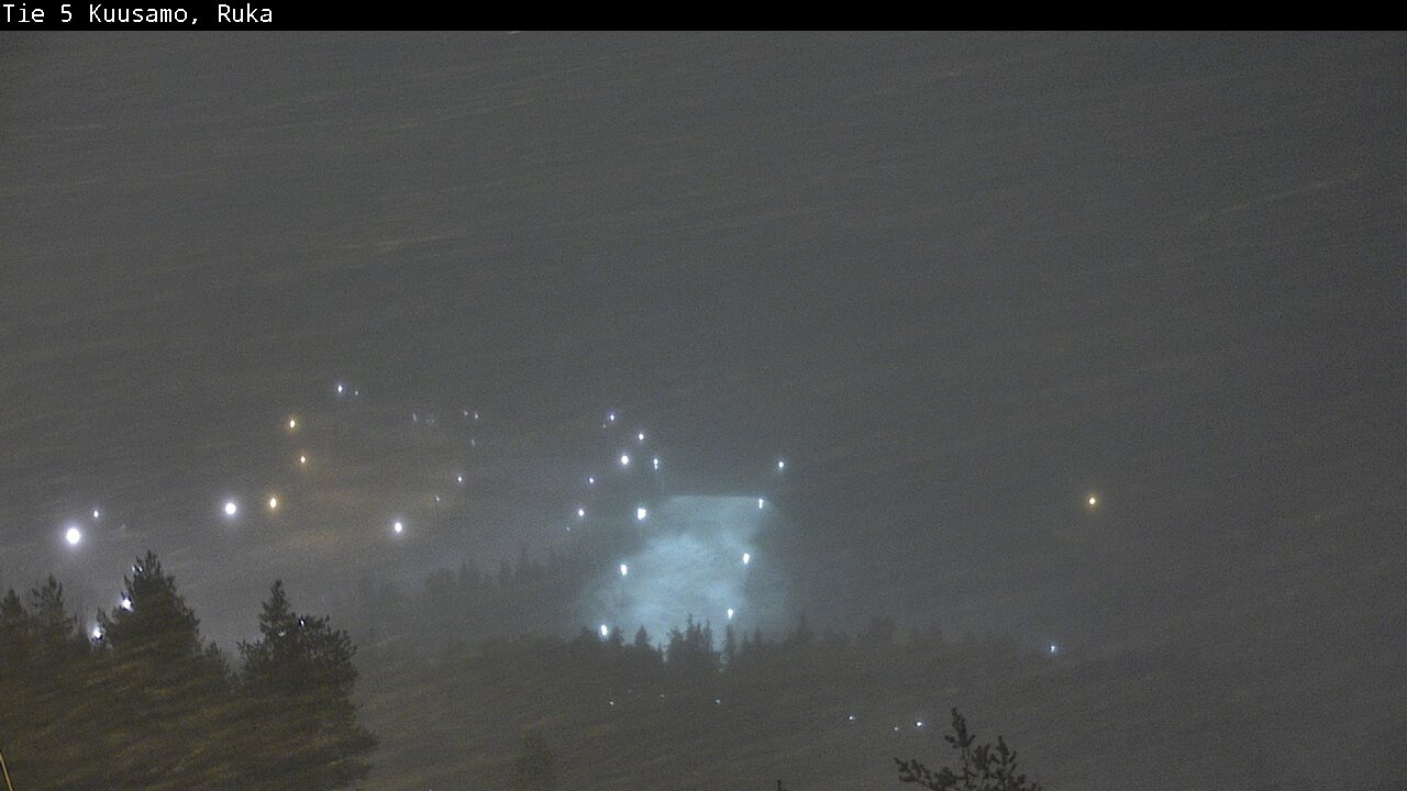 Weather Camera Image Road 5 Kuusamo, Ruka, Kuusamo, Pohjois-Pohjanmaa