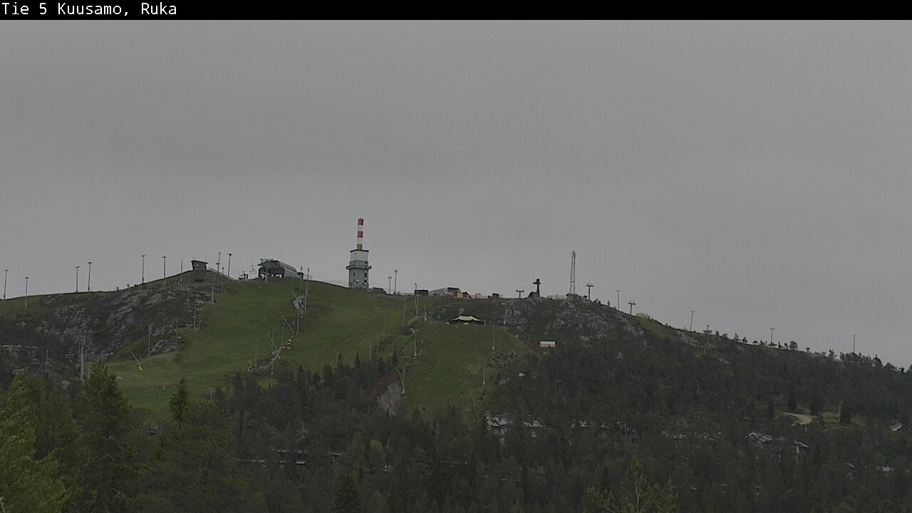 Weather Camera Image Road 5 Kuusamo, Ruka, Kuusamo, Pohjois-Pohjanmaa