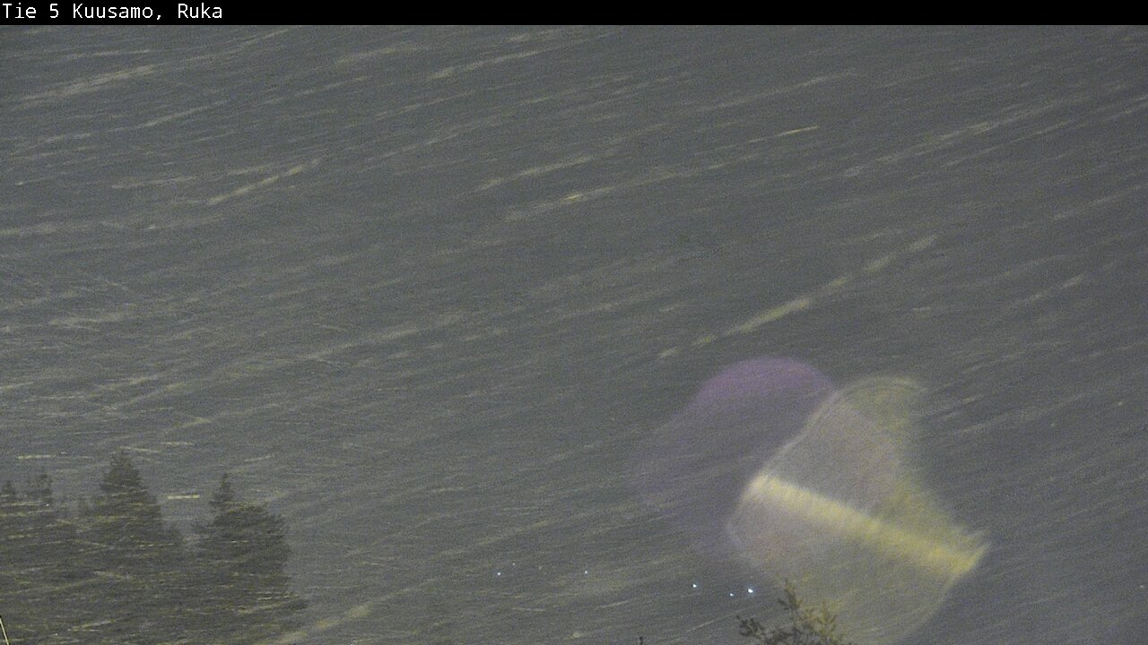 Weather Camera Image Road 5 Kuusamo, Ruka, Kuusamo, Pohjois-Pohjanmaa