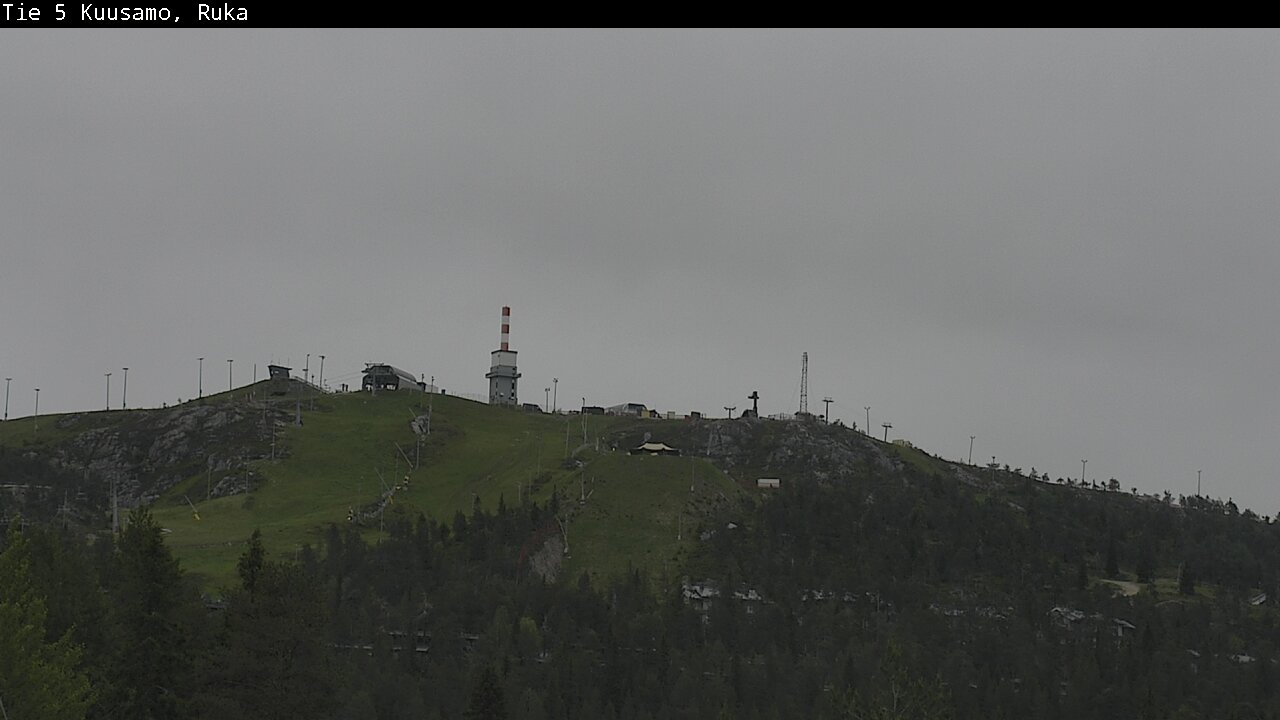 Weather Camera Image Road 5 Kuusamo, Ruka, Kuusamo, Pohjois-Pohjanmaa