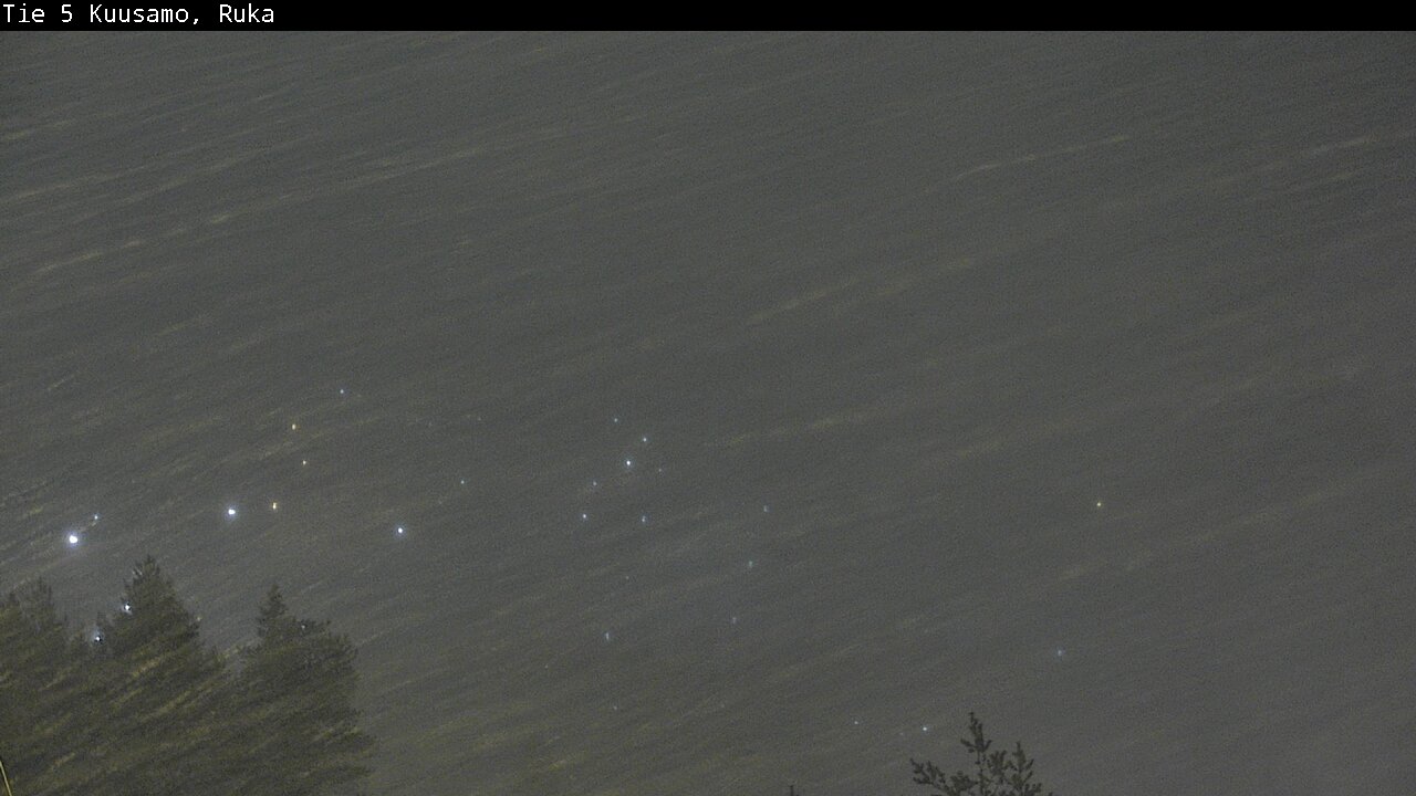 Weather Camera Image Road 5 Kuusamo, Ruka, Kuusamo, Pohjois-Pohjanmaa