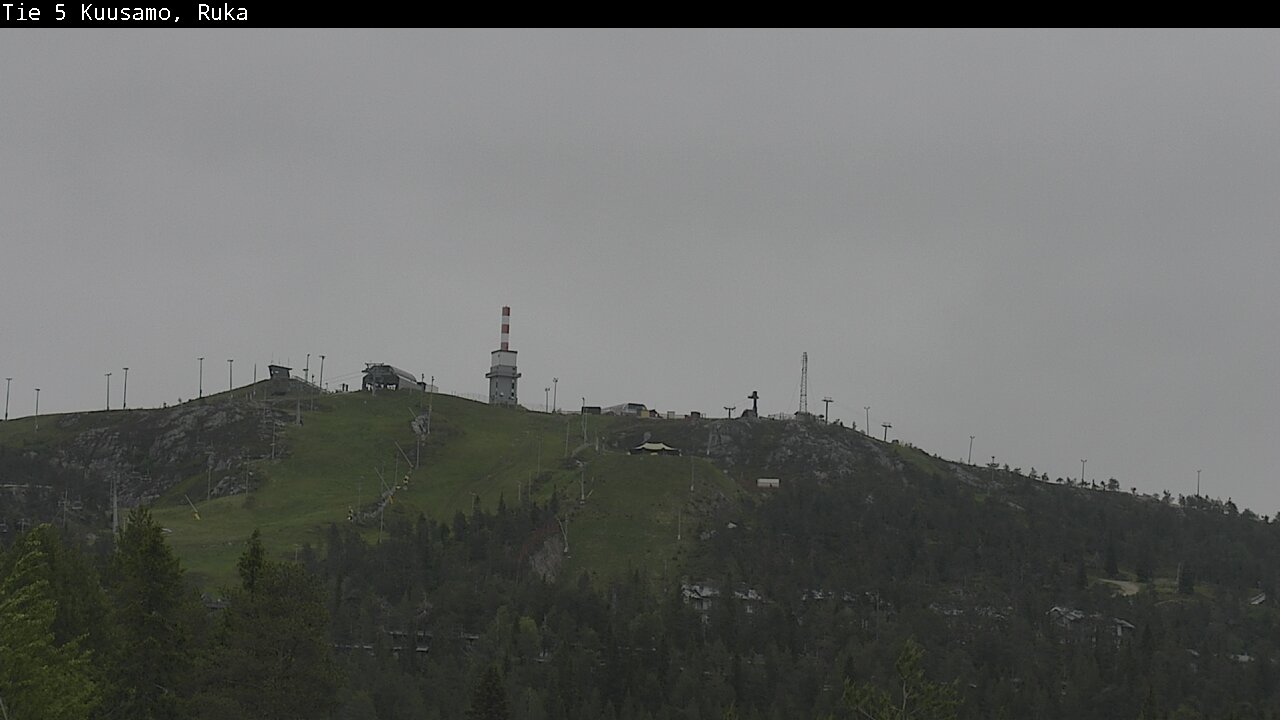 Weather Camera Image Road 5 Kuusamo, Ruka, Kuusamo, Pohjois-Pohjanmaa