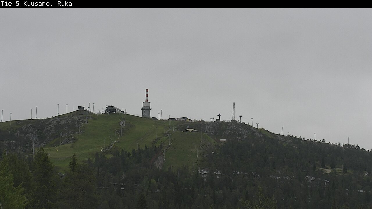 Weather Camera Image Road 5 Kuusamo, Ruka, Kuusamo, Pohjois-Pohjanmaa