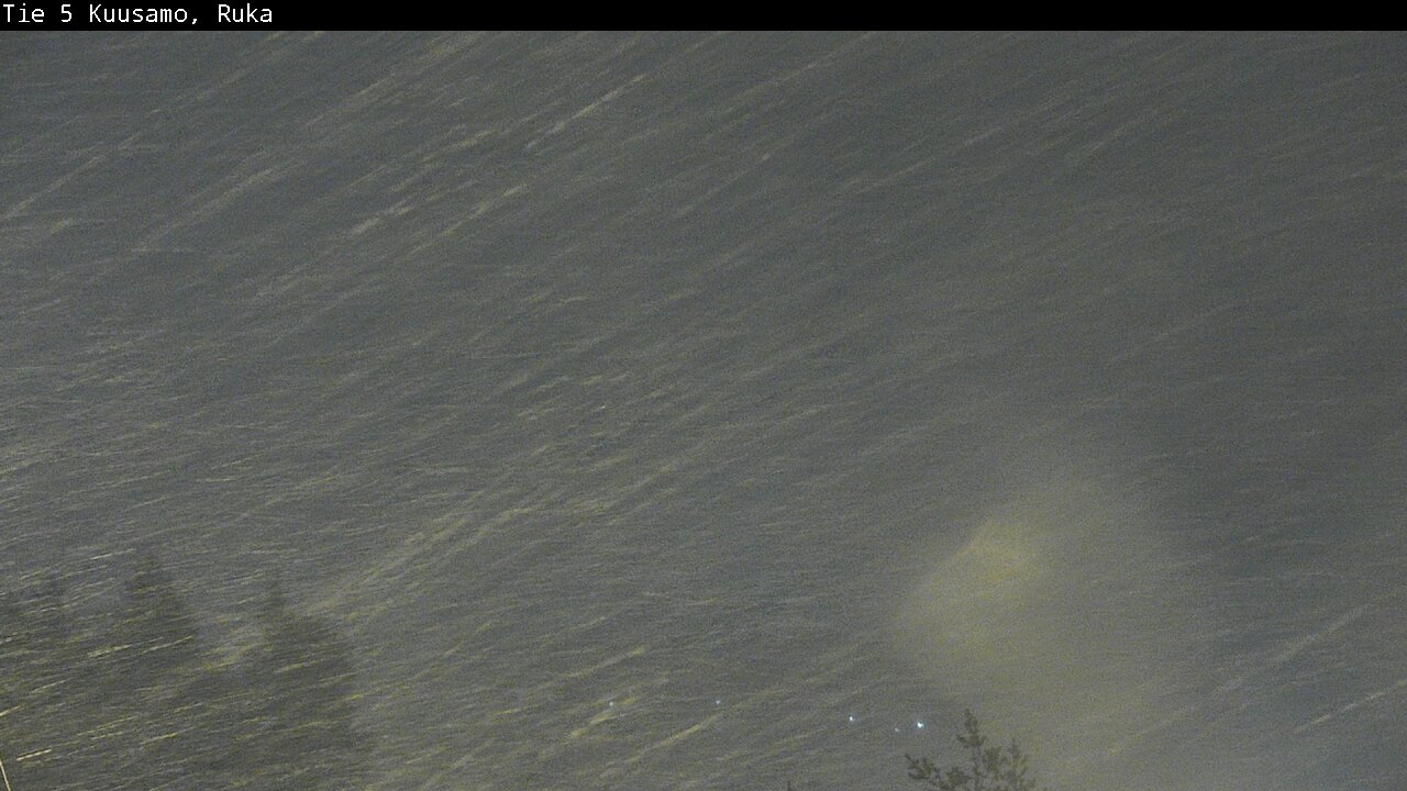 Weather Camera Image Road 5 Kuusamo, Ruka, Kuusamo, Pohjois-Pohjanmaa