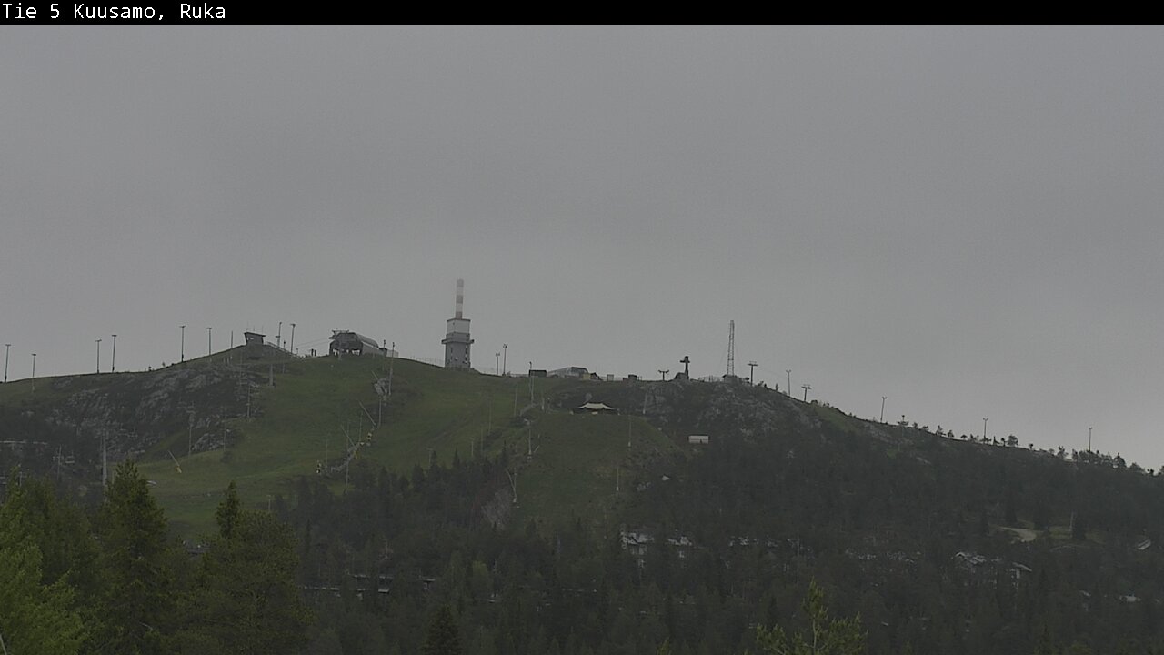 Weather Camera Image Road 5 Kuusamo, Ruka, Kuusamo, Pohjois-Pohjanmaa