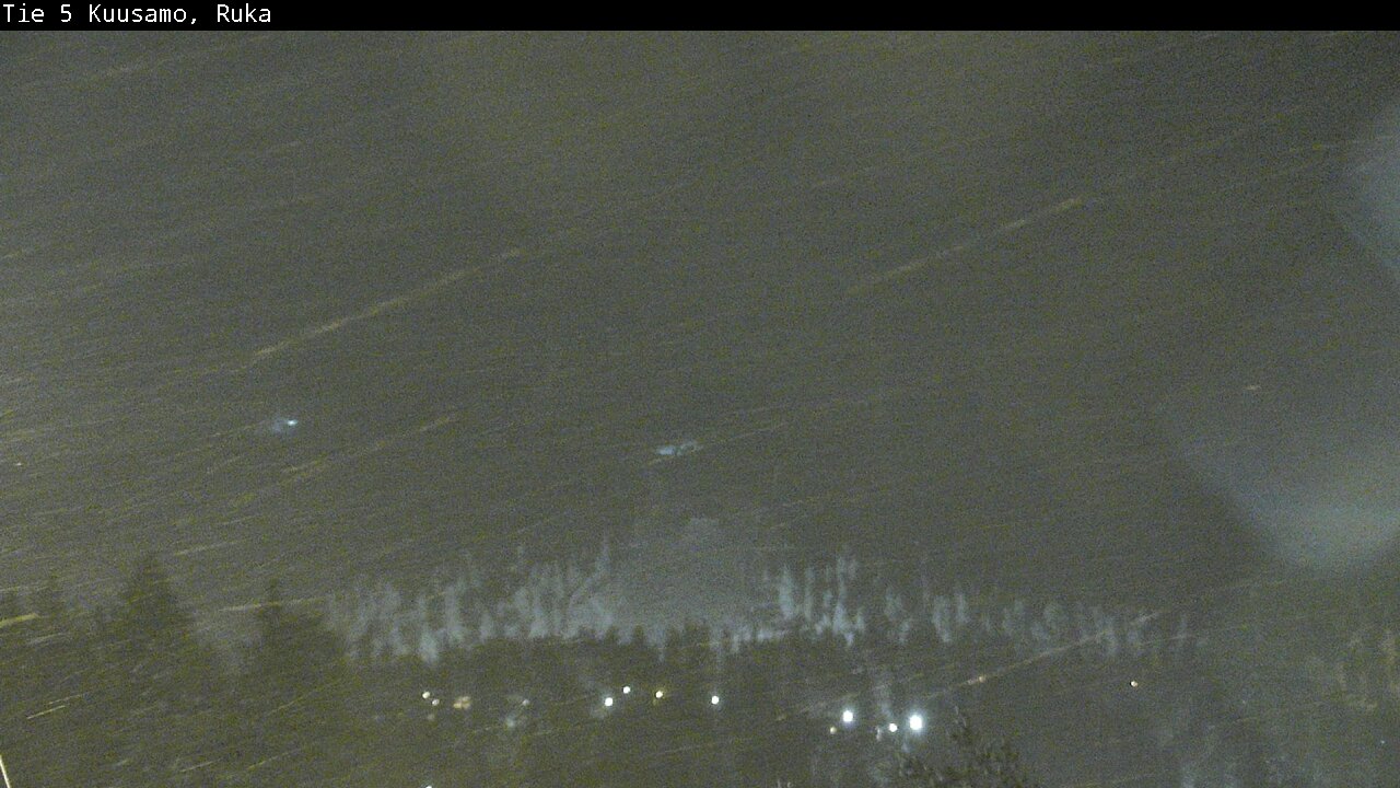 Weather Camera Image Road 5 Kuusamo, Ruka, Kuusamo, Pohjois-Pohjanmaa