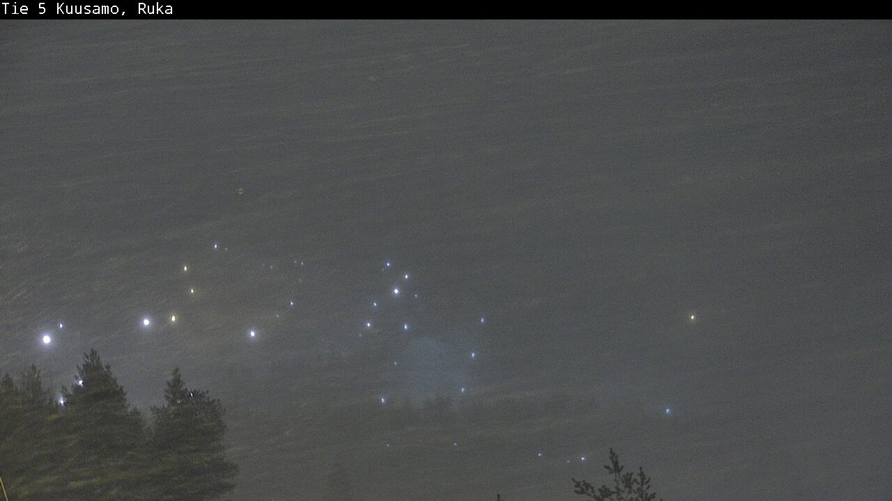 Weather Camera Image Road 5 Kuusamo, Ruka, Kuusamo, Pohjois-Pohjanmaa