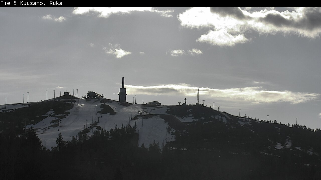 Weather Camera Image Road 5 Kuusamo, Ruka, Kuusamo, Pohjois-Pohjanmaa