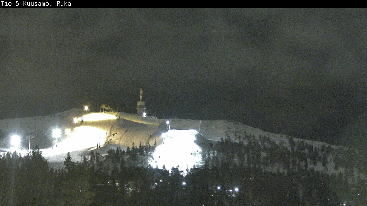 Weather Camera Image Road 5 Kuusamo, Ruka, Kuusamo, Pohjois-Pohjanmaa