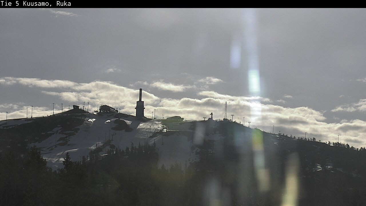 Weather Camera Image Road 5 Kuusamo, Ruka, Kuusamo, Pohjois-Pohjanmaa