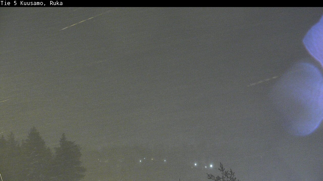 Weather Camera Image Road 5 Kuusamo, Ruka, Kuusamo, Pohjois-Pohjanmaa