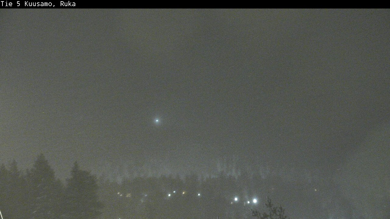 Weather Camera Image Road 5 Kuusamo, Ruka, Kuusamo, Pohjois-Pohjanmaa