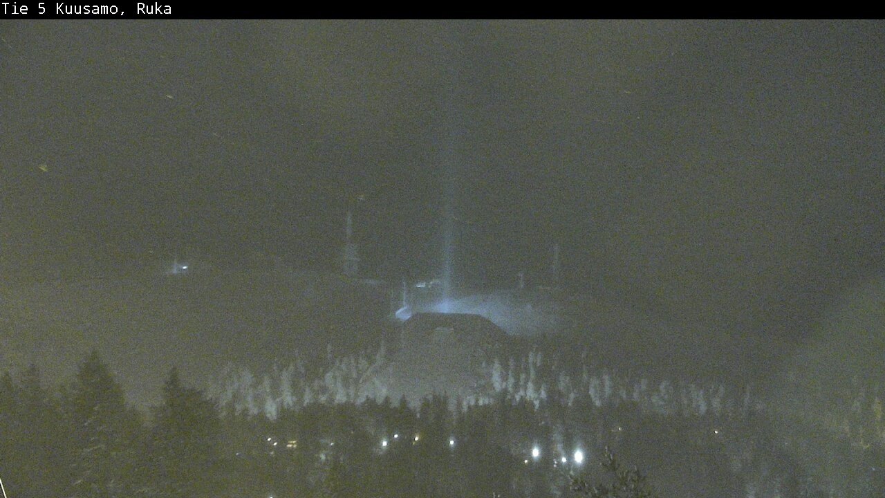 Weather Camera Image Road 5 Kuusamo, Ruka, Kuusamo, Pohjois-Pohjanmaa
