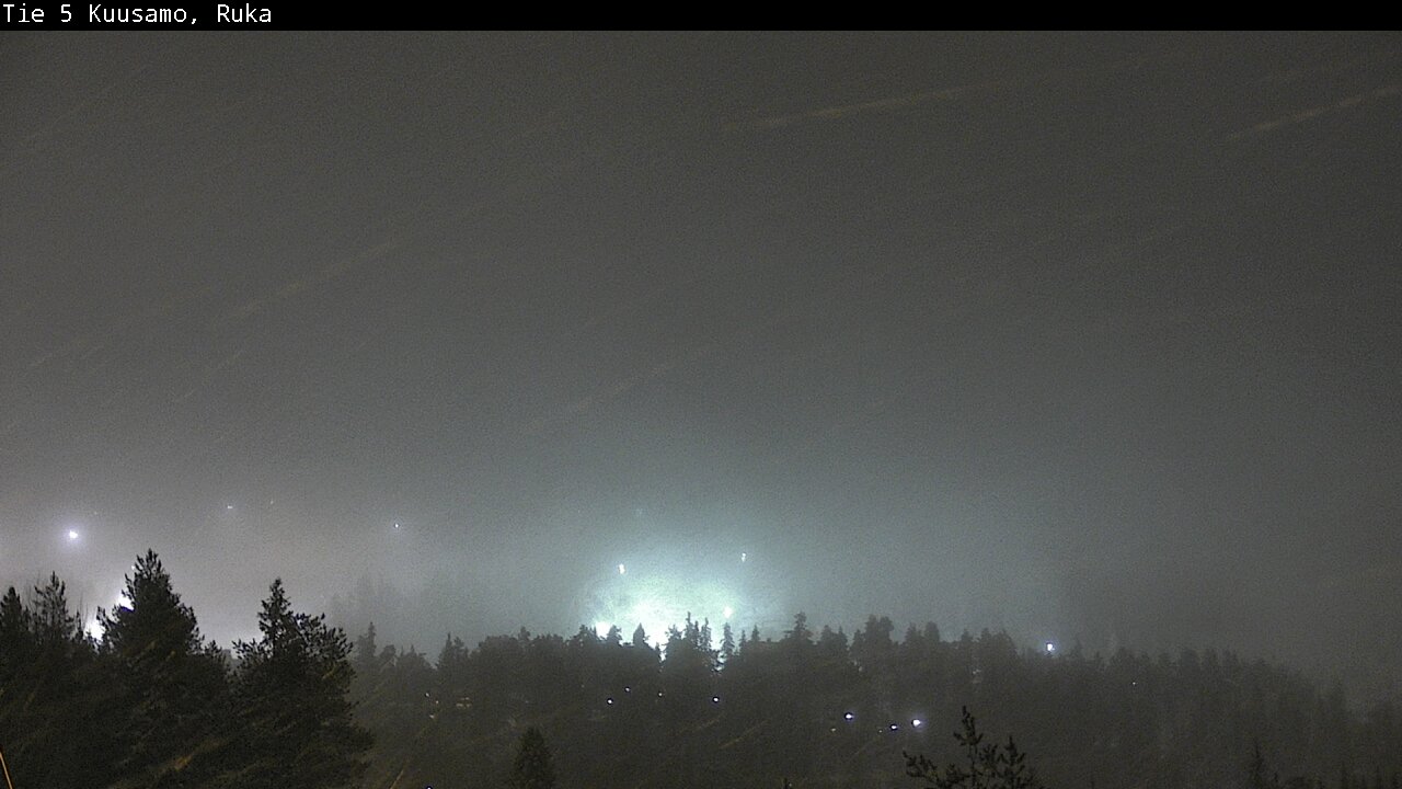 Weather Camera Image Road 5 Kuusamo, Ruka, Kuusamo, Pohjois-Pohjanmaa