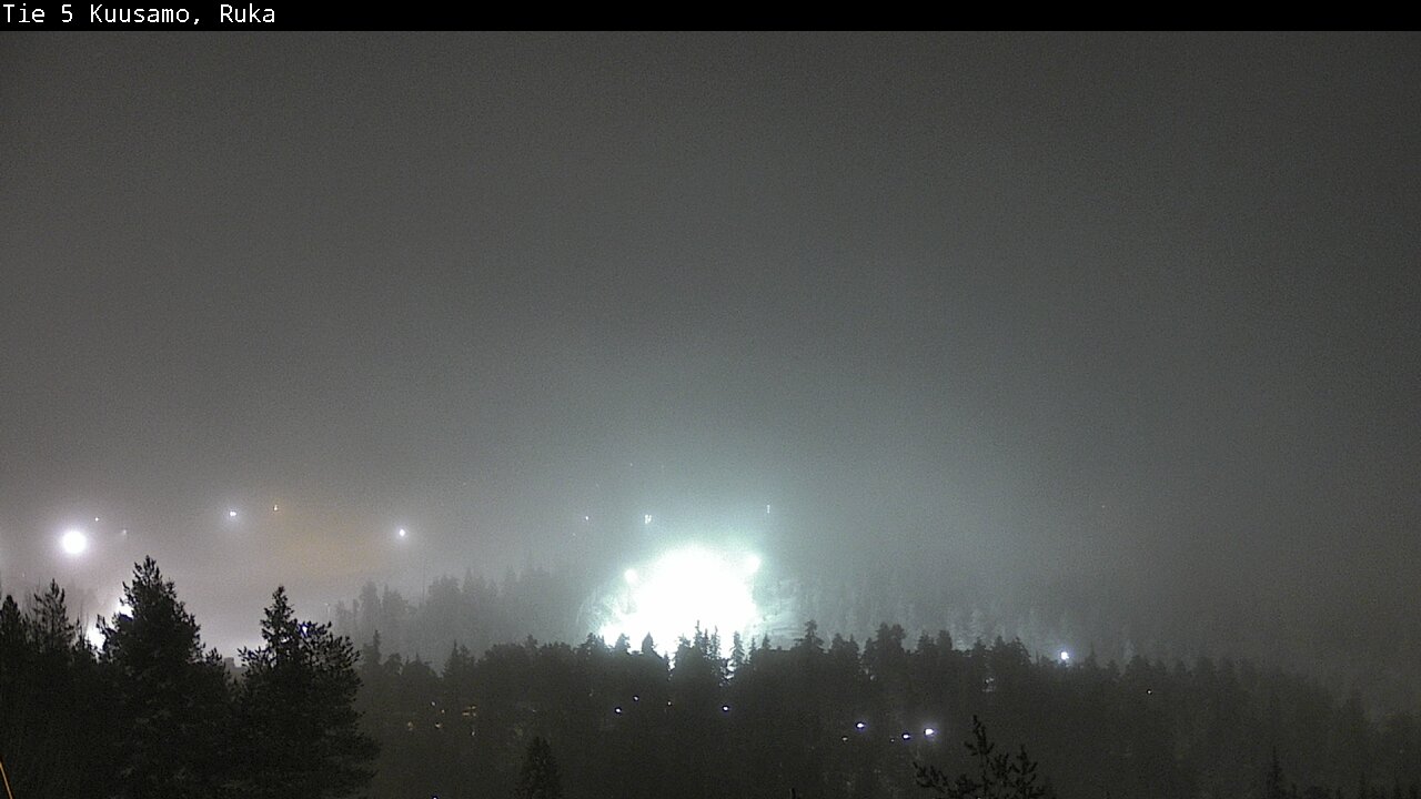 Weather Camera Image Road 5 Kuusamo, Ruka, Kuusamo, Pohjois-Pohjanmaa