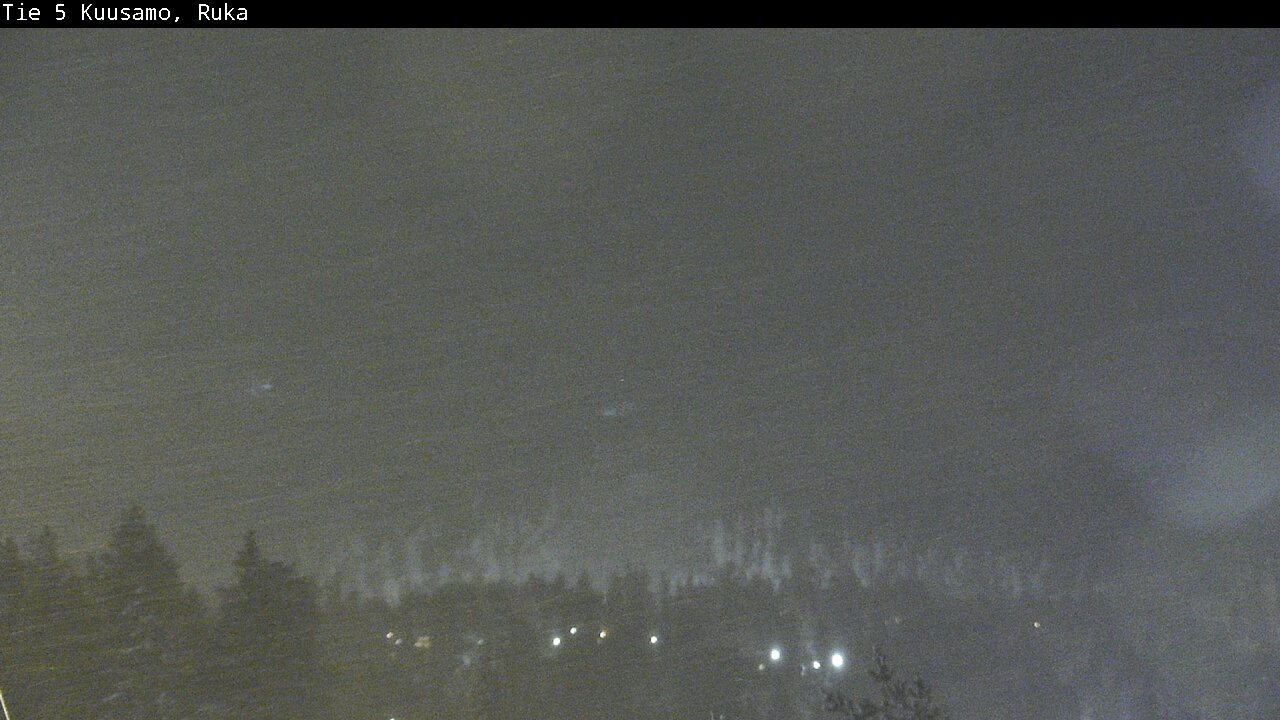 Weather Camera Image Road 5 Kuusamo, Ruka, Kuusamo, Pohjois-Pohjanmaa