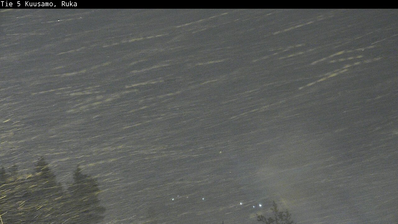 Weather Camera Image Road 5 Kuusamo, Ruka, Kuusamo, Pohjois-Pohjanmaa