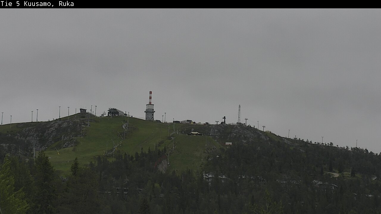 Weather Camera Image Road 5 Kuusamo, Ruka, Kuusamo, Pohjois-Pohjanmaa