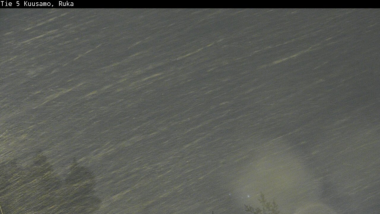 Weather Camera Image Road 5 Kuusamo, Ruka, Kuusamo, Pohjois-Pohjanmaa