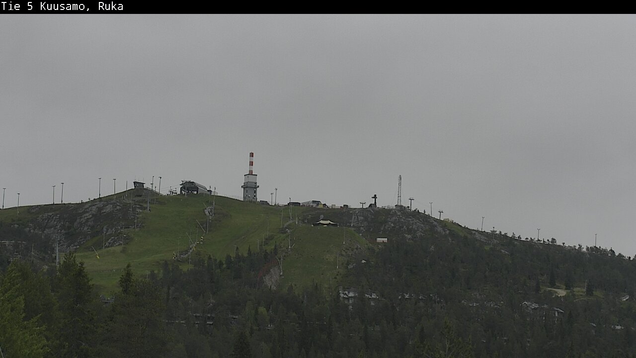 Weather Camera Image Road 5 Kuusamo, Ruka, Kuusamo, Pohjois-Pohjanmaa