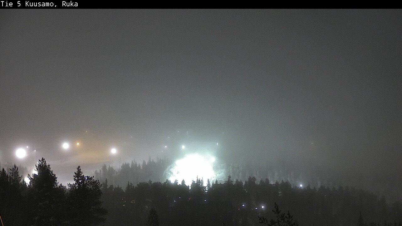 Weather Camera Image Road 5 Kuusamo, Ruka, Kuusamo, Pohjois-Pohjanmaa