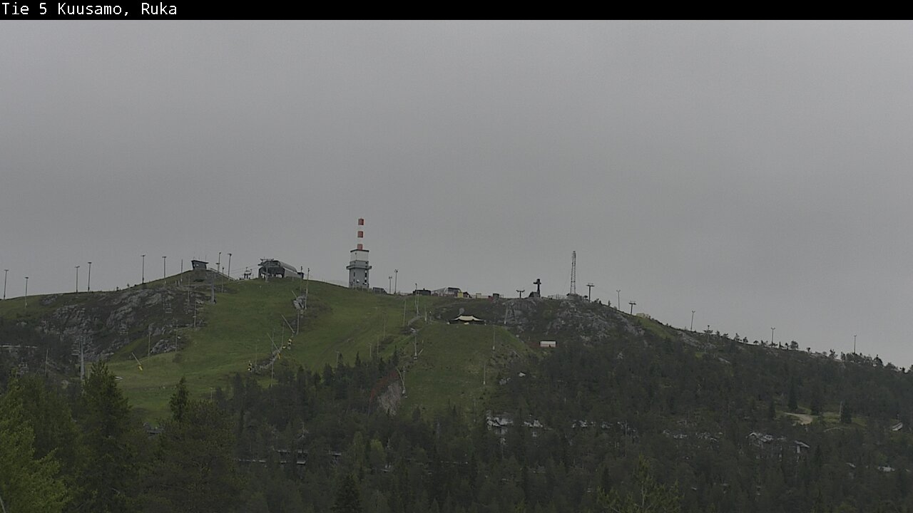 Weather Camera Image Road 5 Kuusamo, Ruka, Kuusamo, Pohjois-Pohjanmaa