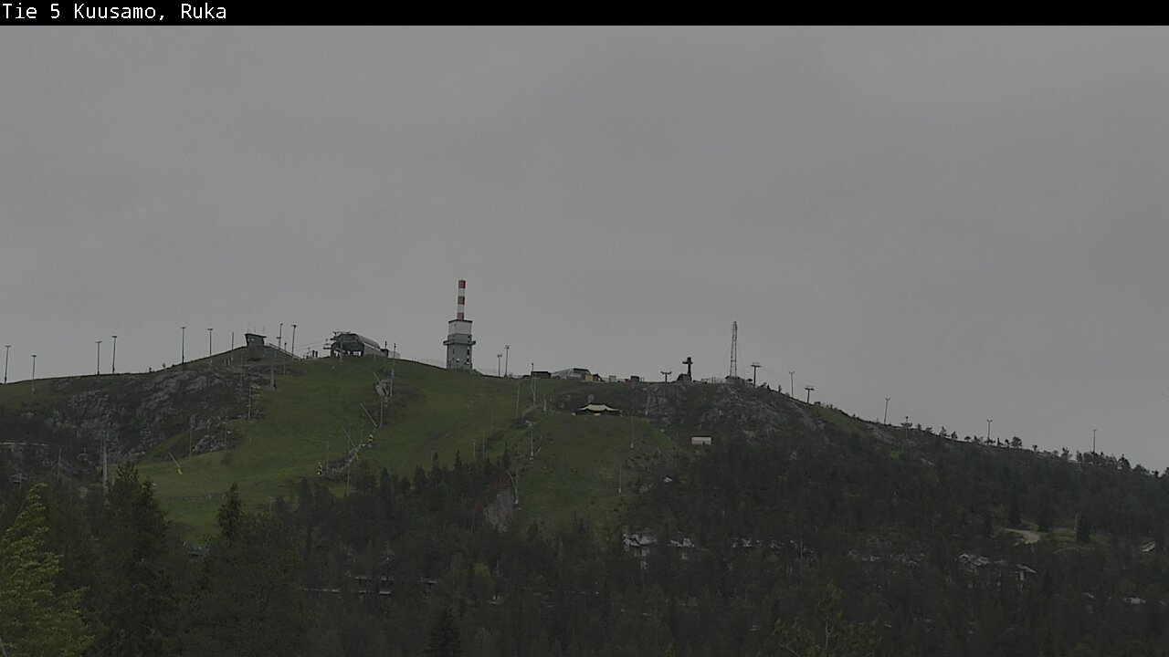 Weather Camera Image Road 5 Kuusamo, Ruka, Kuusamo, Pohjois-Pohjanmaa